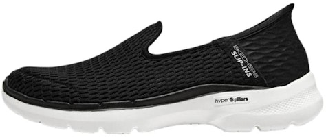 (Women) Skechers Go Walk 6 Shoes 'Black White' 896236-BKW (Women) Skechers Go Walk 6 Shoes 'Black White' 896236-BKW
