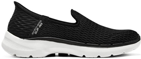 Order Skechers Go Walk 6 閃穿鞋 防滑耐磨 低筒 運動休閒鞋 女款 黑色