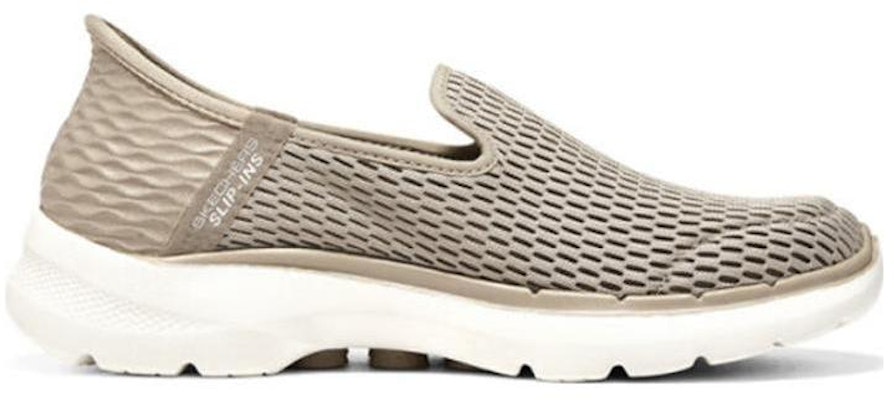(Women) Skechers Go Walk 6 Shoes 'Light Brown' 896236-TPE Order (Women) Skechers Go Walk 6 Shoes 'Light Brown' 896236-TPE