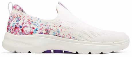Order Skechers Go Walk 6 運動休閒一脚蹬 女款 白彩色