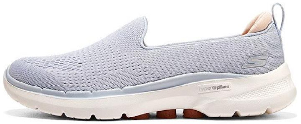 (Women) Skechers Go Walk 6 Slip In Fabulous View 'Light Grey Pink' 124571-LGPK Buy (Women) Skechers Go Walk 6 Slip In Fabulous View 'Light Grey Pink' 124571-LGPK