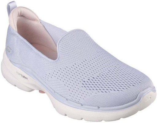 (Women) Skechers Go Walk 6 Slip In Fabulous View 'Light Grey Pink' 124571-LGPK Lookbook (Women) Skechers Go Walk 6 Slip In Fabulous View 'Light Grey Pink' 124571-LGPK