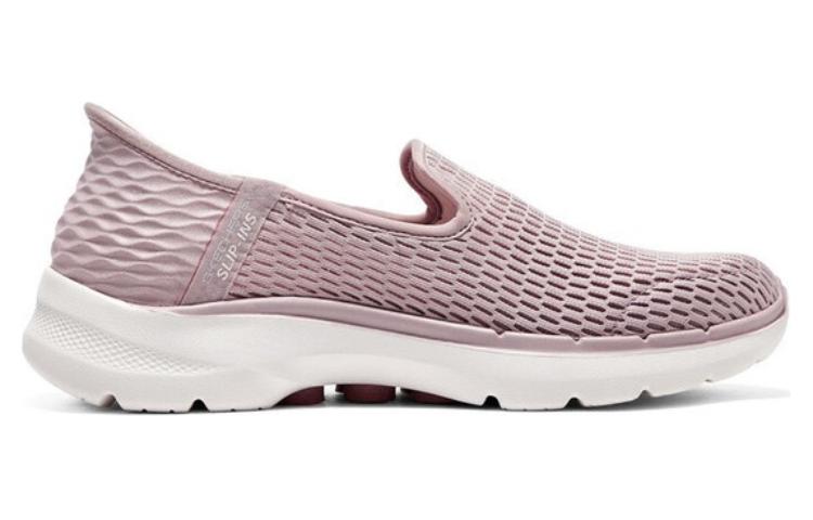 (W) Skechers Go Walk 6 Slip ins Shoes 'Pink White' 圖 2