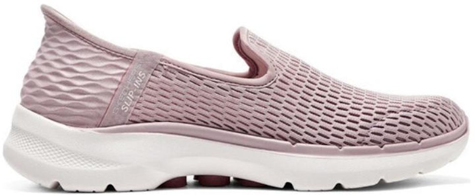 (W) Skechers Go Walk 6 Slip Ins Kasut 'Pink White' 896236-MVE Order (W) Skechers Go Walk 6 Slip Ins Kasut 'Pink White' 896236-MVE