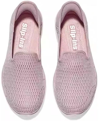 (W) Skechers Go Walk 6 Slip Ins Kasut 'Pink White' 896236-MVE Shop (W) Skechers Go Walk 6 Slip Ins Kasut 'Pink White' 896236-MVE