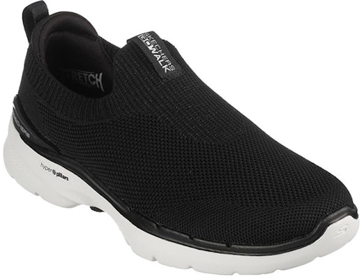 (Women) Skechers Go Walk 6 'Black' 124530-BKW Lookbook (Women) Skechers Go Walk 6 'Black' 124530-BKW