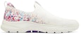 (W) Skechers Go Walk 6 Slip-On 'Putih Berwarna' 124543-WMLT