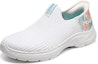 Lookbook (W) Skechers Go Walk 6 Tropical Bay 'Putih Berwarna-warni' 124626-WTQ