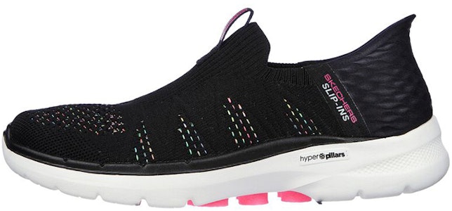 (W) Skechers Go Walk 6 Valentina 'Hitam Pelbagai Warna' 124566-BKMT Buy (W) Skechers Go Walk 6 Valentina 'Hitam Pelbagai Warna' 124566-BKMT