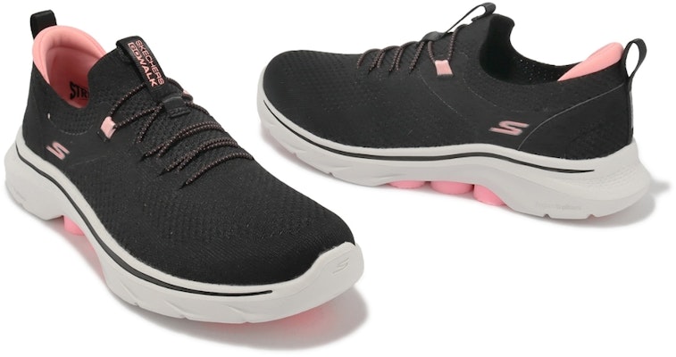 (Women) SKECHERS GO WALK 7 Casual Shoes Black 125225BKHP Purchase (Women) SKECHERS GO WALK 7 Casual Shoes Black 125225BKHP