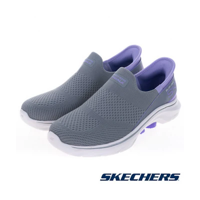 (W) Skechers GO WALK 7 Casual Shoes Grey Gray