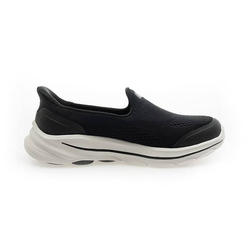 Shop (Women) Skechers GO WALK 8 Walking Shoes Plain black noodles 125942WBLK