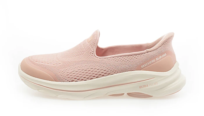 (Women) Skechers GO WALK 8 Walking Shoes Red/Pink Plain Design 125942WMVE Buy (Women) Skechers GO WALK 8 Walking Shoes Red/Pink Plain Design 125942WMVE