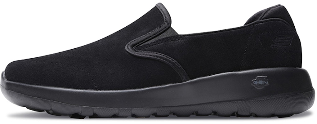 Skechers Go Walk 抗皮革平底鞋 女款 全黑色 Buy Skechers Go Walk 抗皮革平底鞋 女款 全黑色