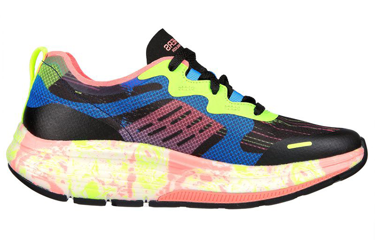 Order (Women) Skechers Go Walk 'Black Blue Yellow' 124942-BKMT