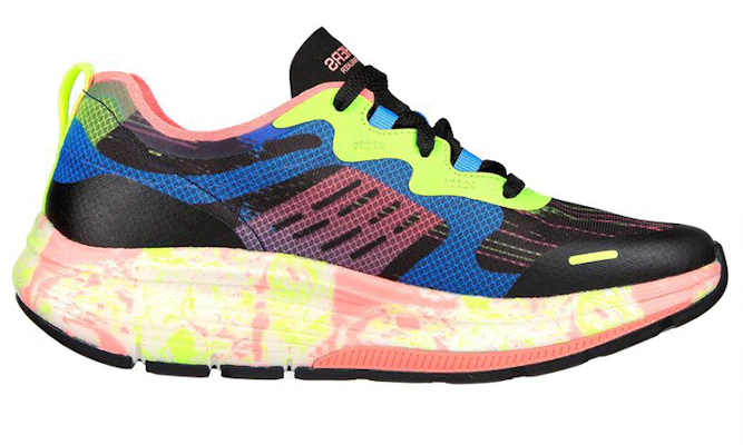 (Women) Skechers Go Walk 'Black Blue Yellow' 124942-BKMT Order (Women) Skechers Go Walk 'Black Blue Yellow' 124942-BKMT