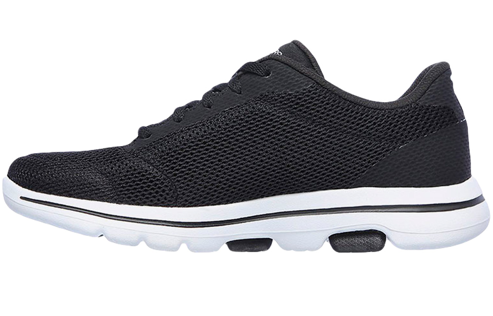(Women) Skechers Go Walk Cushioning Lightweight Casual Sports Shoe Black 15902-BKW