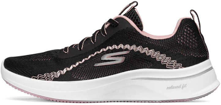 women-skechers-go-walk-black-pink-124112-bkpk
