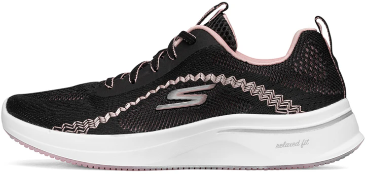 women-skechers-go-walk-black-pink-124112-bkpk
