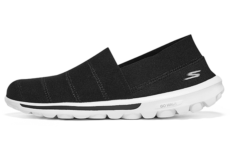 (W) Skechers Go Walk 'Black White'