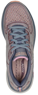 Skechers Go Walk 舒適運動休閒鞋 女款 藍橙 Shop Skechers Go Walk 舒適運動休閒鞋 女款 藍橙