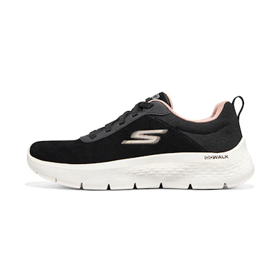 (W) Skechers Go Walk Joy Light Motion Sneaker 'Black Pink White'