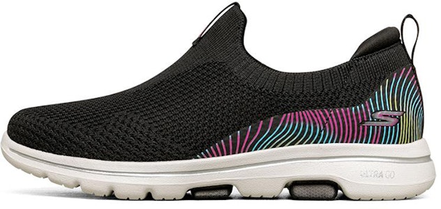 (W) スケッチャーズ GOwalk ローファー (ブラックマルチ) 124240-BKMT Buy (W) スケッチャーズ GOwalk ローファー (ブラックマルチ) 124240-BKMT