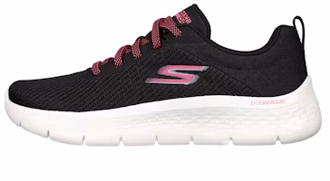 (Women) Skechers Go Walk Flex 'Alani - Black Hot Pink' 124952-BKHP (Women) Skechers Go Walk Flex 'Alani - Black Hot Pink' 124952-BKHP