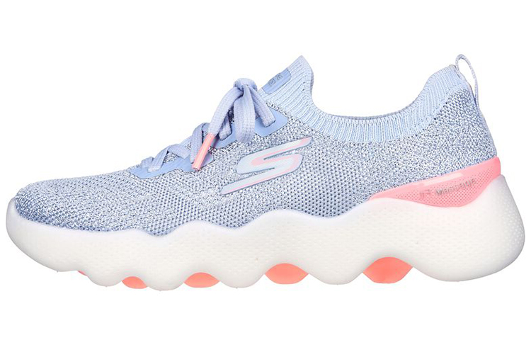 (Women) Skechers Go Walk 'Grey Pink' 124905-GYPK