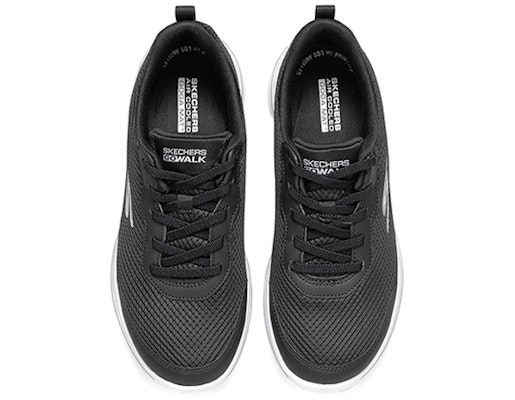 Skechers Go Walk 輕便減震輕便休閒 低幫跑步鞋 女款 黑色 Lookbook Skechers Go Walk 輕便減震輕便休閒 低幫跑步鞋 女款 黑色
