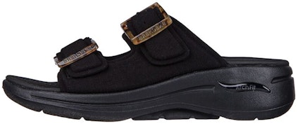 (Women) Skechers Go Walk 'Lightweight Sports Slip-on Black' 140279-BBK (Women) Skechers Go Walk 'Lightweight Sports Slip-on Black' 140279-BBK