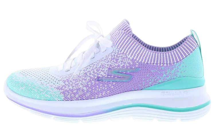 (W) Skechers Go Walk 'Purple-Blue'