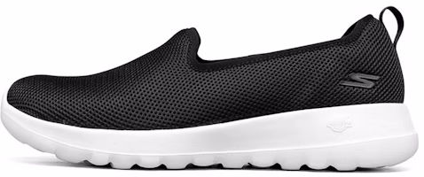 (Women) Skechers Go Walk Slip-on Shoes Black 124186-BKW (Women) Skechers Go Walk Slip-on Shoes Black 124186-BKW