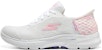 (W) Skechers Go Walk 'Putih Merah Jambu' 124627-WMLT