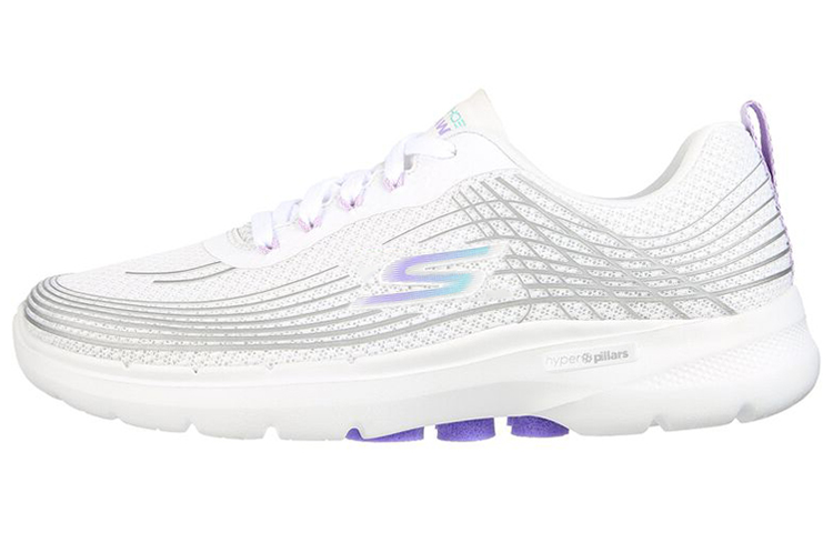 (Women) Skechers Go Walk 'White Slip-On' 124554-WMLT