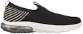 (W) Skechers Go Walk Air 2.0 'Hitam Emas' 124357-BKGD