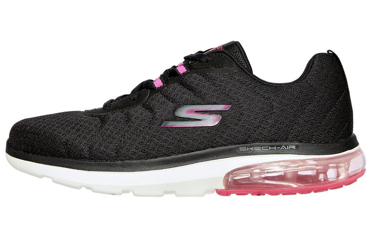 (Women) Skechers Go Walk Air 2.0 'Dynamic Virtue - Black Pink' 124354-BKHP