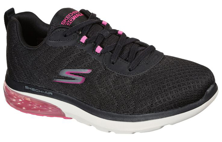 Lookbook (W) Skechers Go Walk Air 2.0 ''Dynamische Tugend - Schwarz Pink'' 124354-BKHP