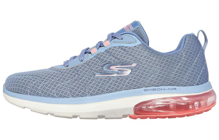 (Women) Skechers Go Walk Air 2.0 'Dynamic Virtue Blue' 124354-PRPK