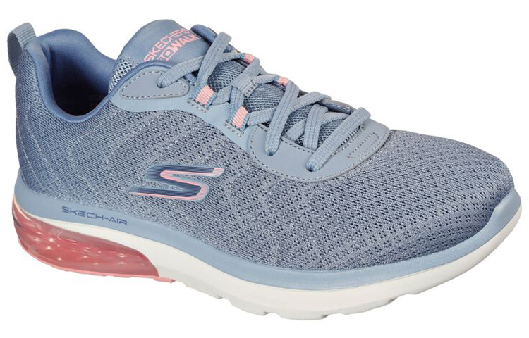 Lookbook (Women) Skechers Go Walk Air 2.0 'Dynamic Virtue Blue' 124354-PRPK