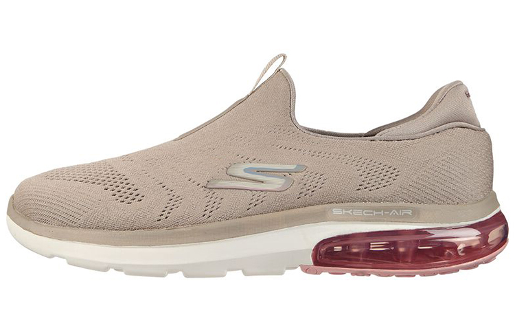 (Women) Skechers Go Walk Air 2.0 'Sky Motion Grey-Tan' 124351-TPPK