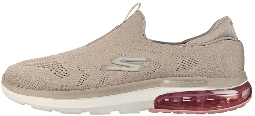 (Women) Skechers Go Walk Air 2.0 'Sky Motion Grey-Tan' 124351-TPPK Buy (Women) Skechers Go Walk Air 2.0 'Sky Motion Grey-Tan' 124351-TPPK
