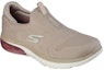 Lookbook (W) Skechers Go Walk Air 2.0 'Sky Motion Kelabu-Coklat Muda' 124351-TPPK