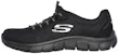 (W) Skechers Go Walk Air 'Hitam' 12407-BBK