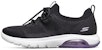(W) Kasut Lari Skechers Go Walk Air Hitam 124081-BKPR