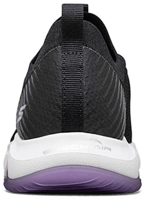 (Women) Skechers Go Walk Air Running Shoes Black 124081-BKPR Shop (Women) Skechers Go Walk Air Running Shoes Black 124081-BKPR