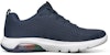 (W) Skechers Go Walk Air Kasut Lari Biru/Putih 124074-NVW
