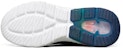 (W) Skechers Go Walk Air Kasut Lari Biru/Putih 124074-NVW