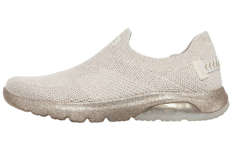 (Women) Skechers Go Walk Air 'Golden Sparkle' 124349-GLD