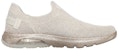 (W) Skechers Go Walk Air 'Golden Sparkle' Emas Berkilau 124349-GLD